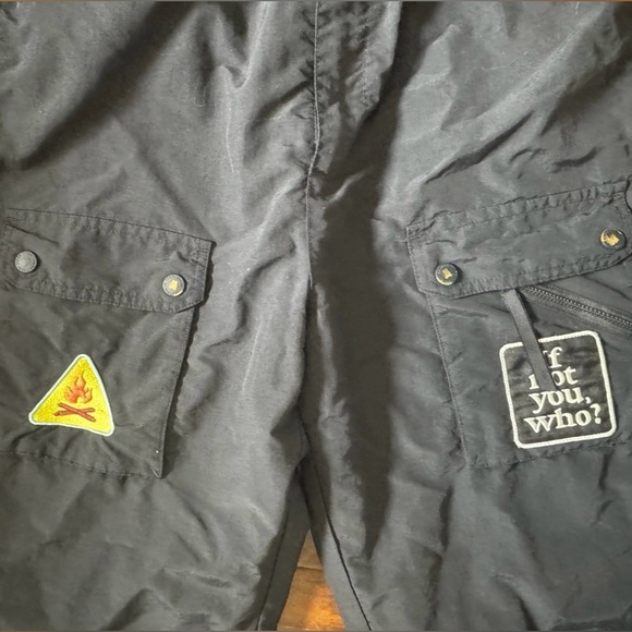 RARE Teddy Fresh x Smokey Bear Collab “Only You” Unisex Cargo Pants MENS L - Picture 4 of 4